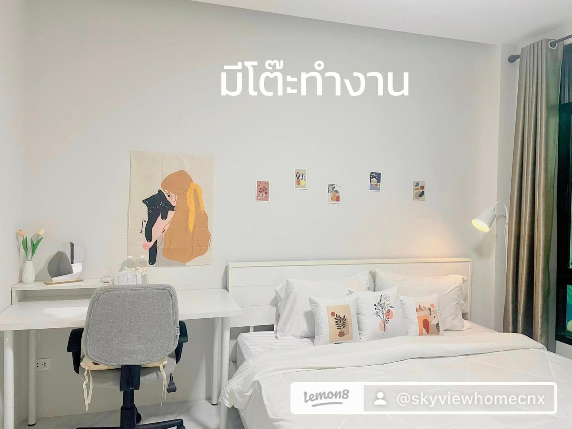 Sky View Home And Hostel Chiangmai Chiang Mai Exterior foto